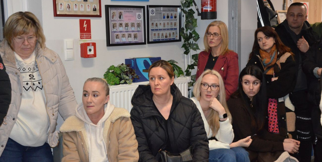 Spotkanie w szkole w Wilkowie