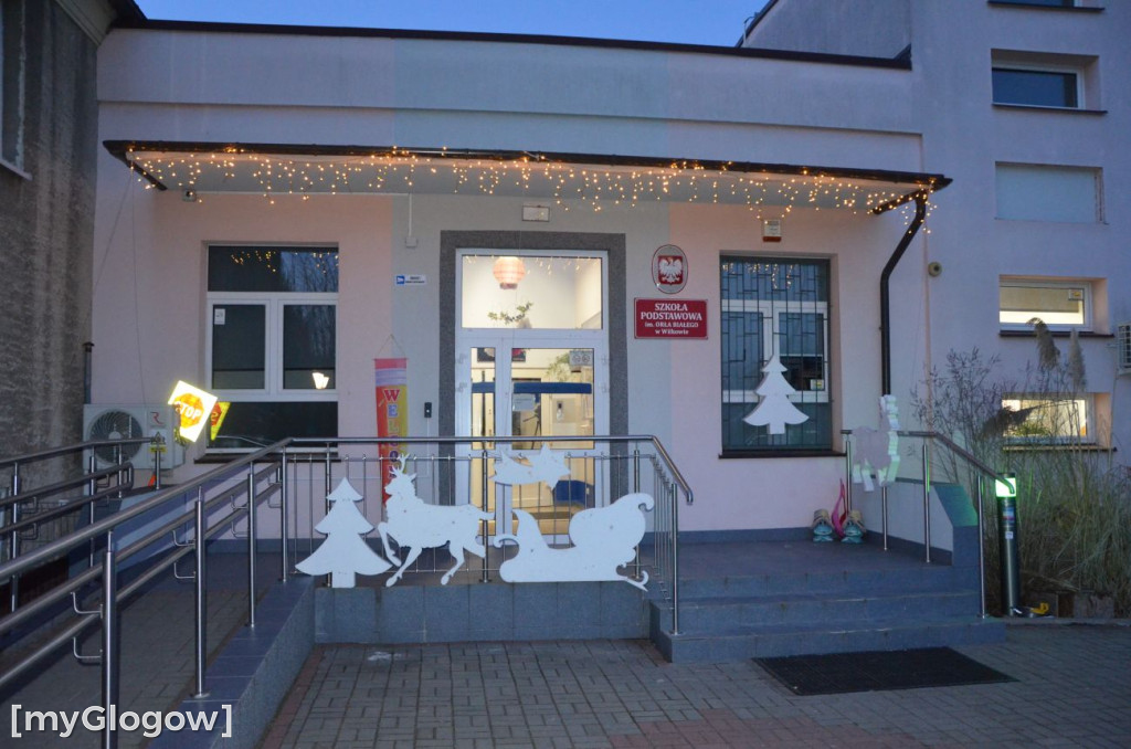 Spotkanie w szkole w Wilkowie