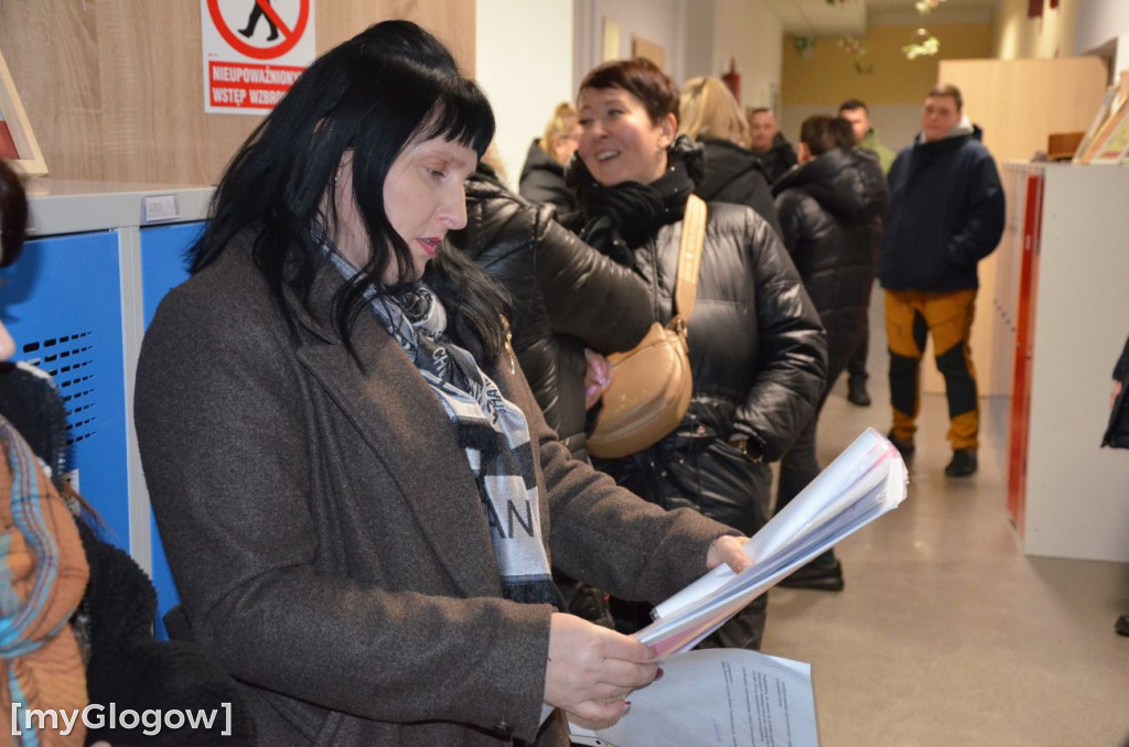 Spotkanie w szkole w Wilkowie