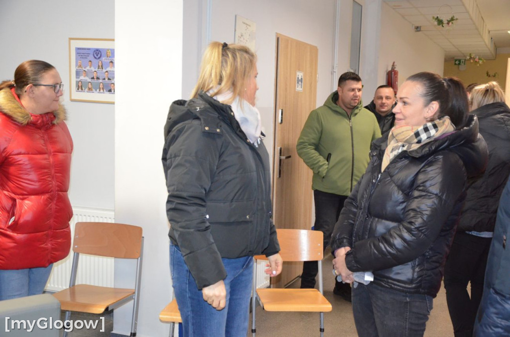 Spotkanie w szkole w Wilkowie