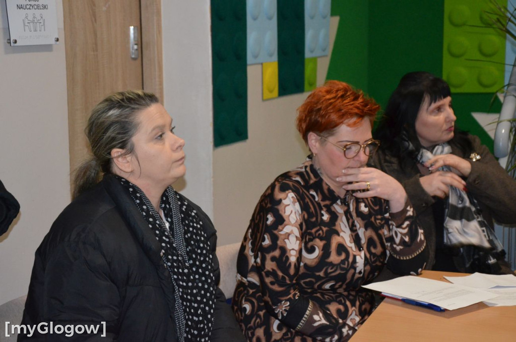 Spotkanie w szkole w Wilkowie