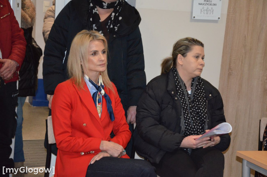 Spotkanie w szkole w Wilkowie