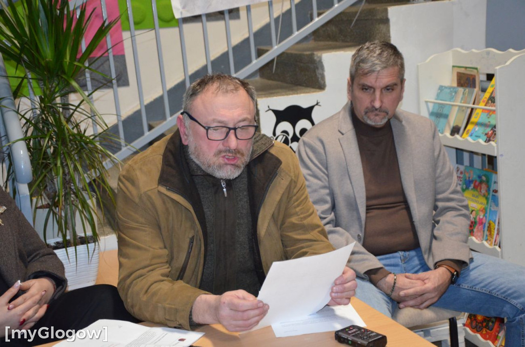 Spotkanie w szkole w Wilkowie