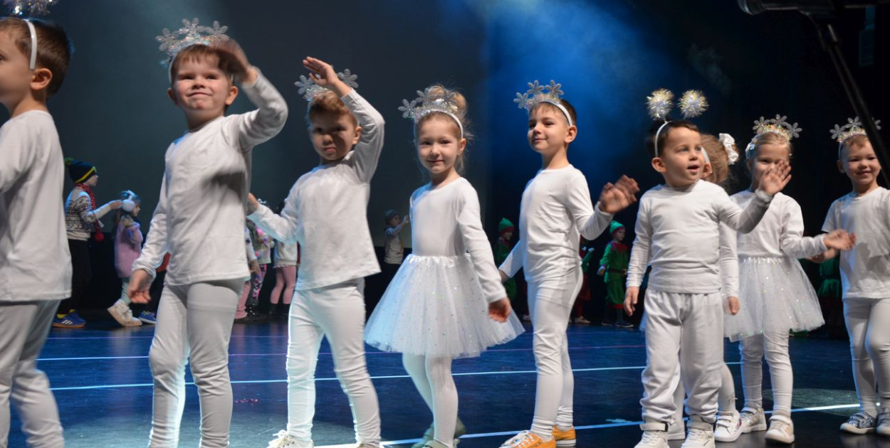 Koncert dzieci z przedszkola nr 5 w Głogowie