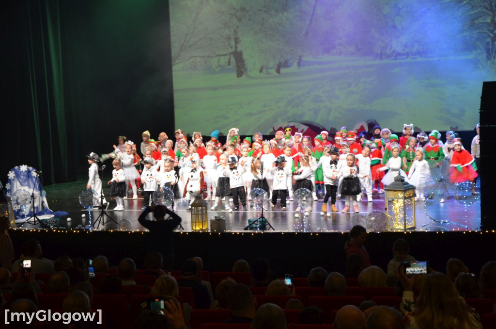 Koncert dzieci z przedszkola nr 5 w Głogowie