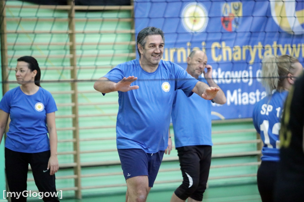 Charytatywny turniej w piłkę siatkową w Głogowie