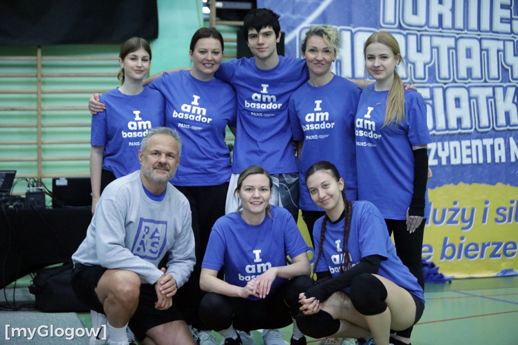 Charytatywny turniej w piłkę siatkową w Głogowie