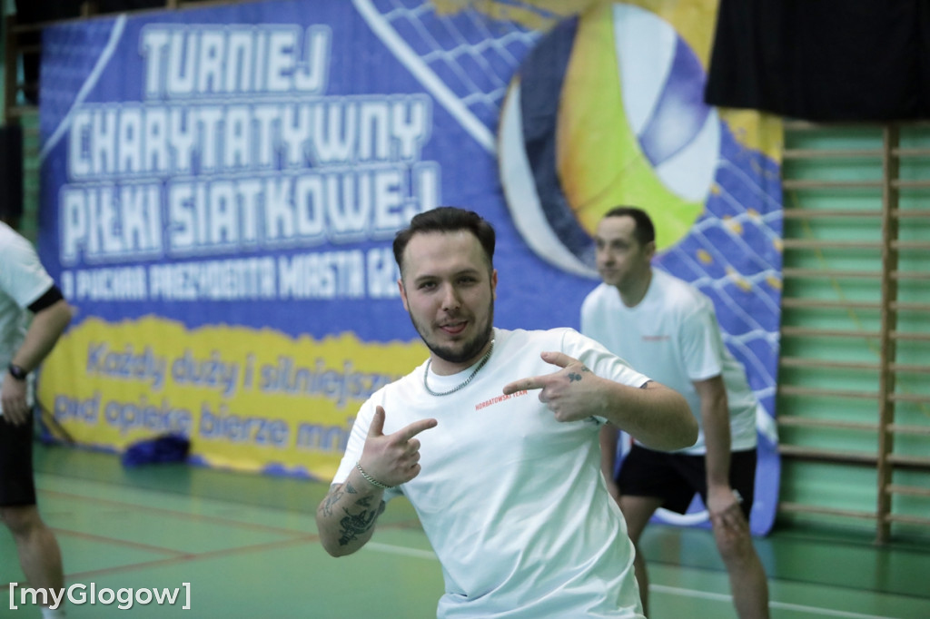Charytatywny turniej w piłkę siatkową w Głogowie