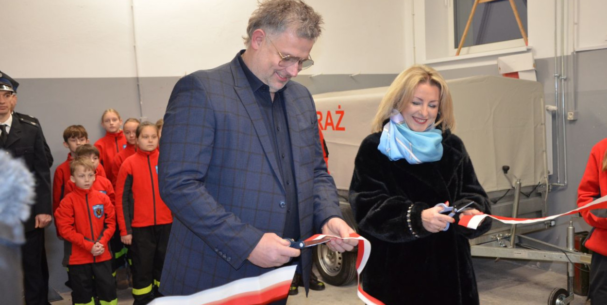 Otwarcie remizy OSP Jerzmanowa