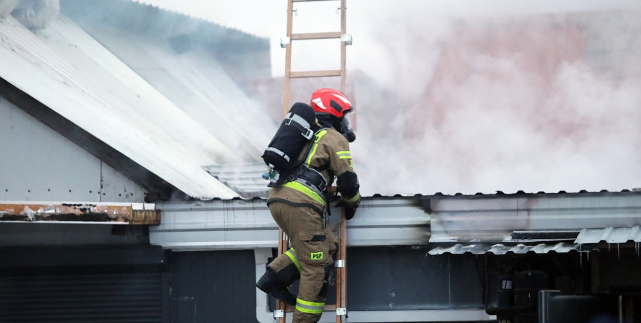 Groźny pożar w Sobczycach pod Głogowem