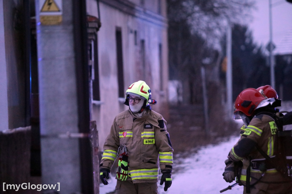 Groźny pożar w Sobczycach pod Głogowem