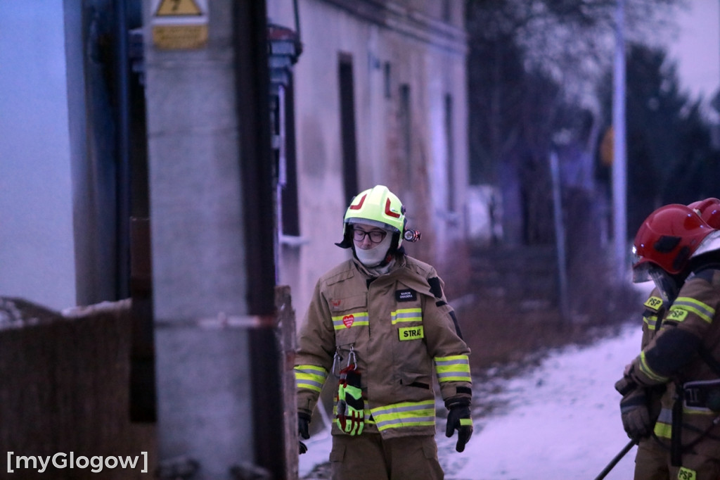 Groźny pożar w Sobczycach pod Głogowem