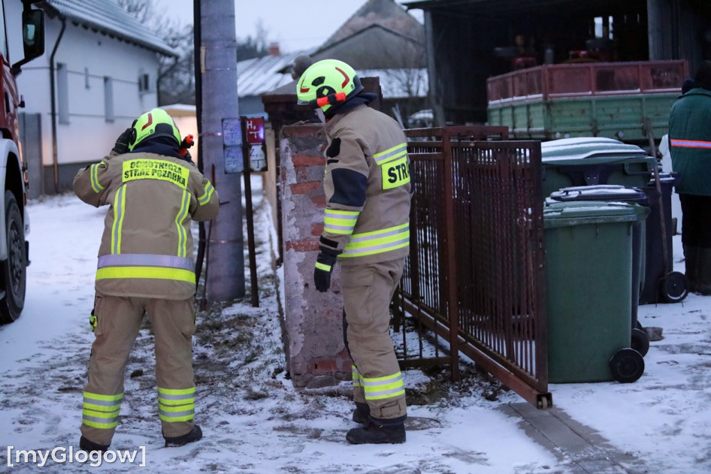 Groźny pożar w Sobczycach pod Głogowem