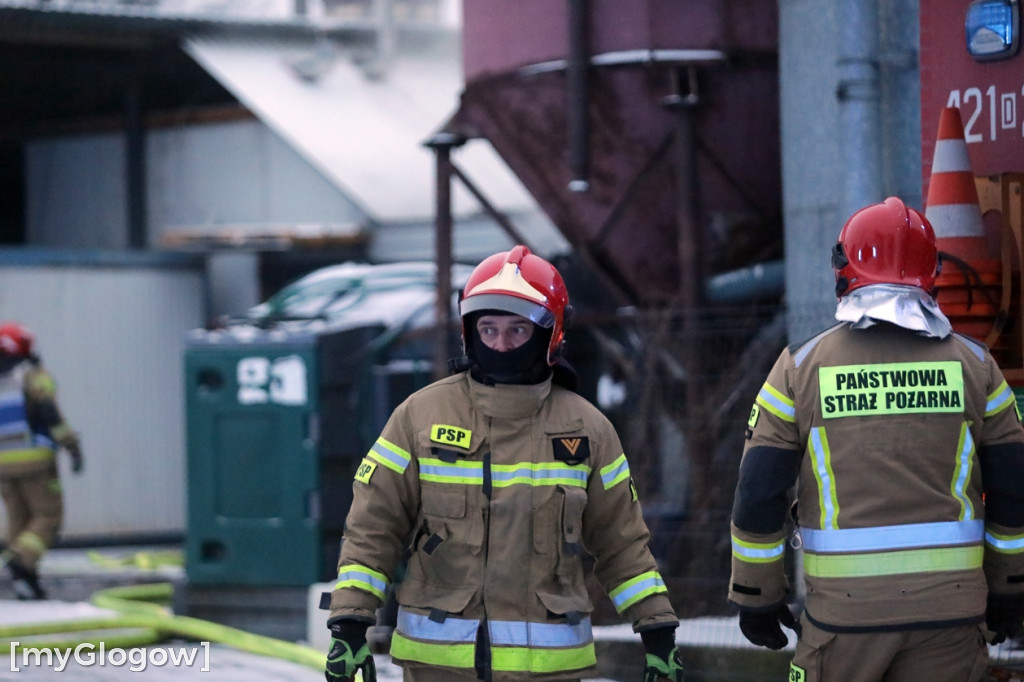 Groźny pożar w Sobczycach pod Głogowem