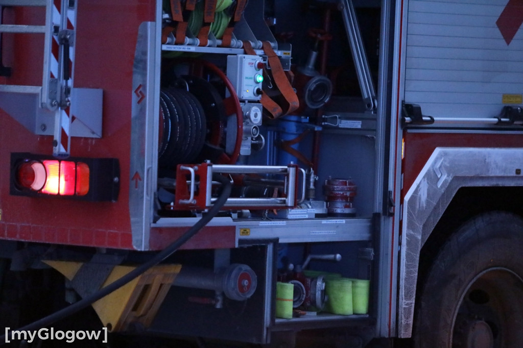 Groźny pożar w Sobczycach pod Głogowem