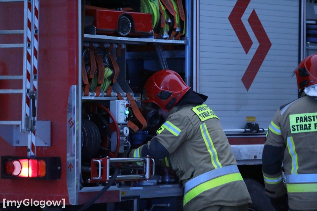 Groźny pożar w Sobczycach pod Głogowem