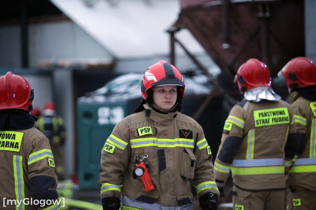 Groźny pożar w Sobczycach pod Głogowem