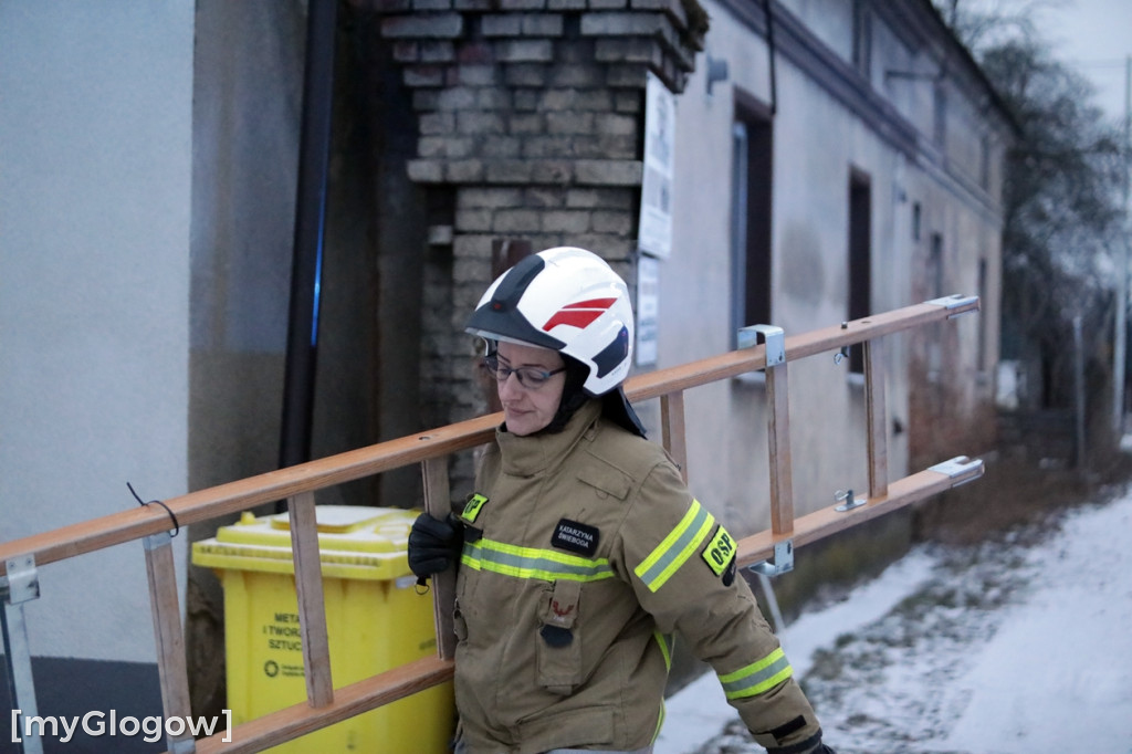 Groźny pożar w Sobczycach pod Głogowem