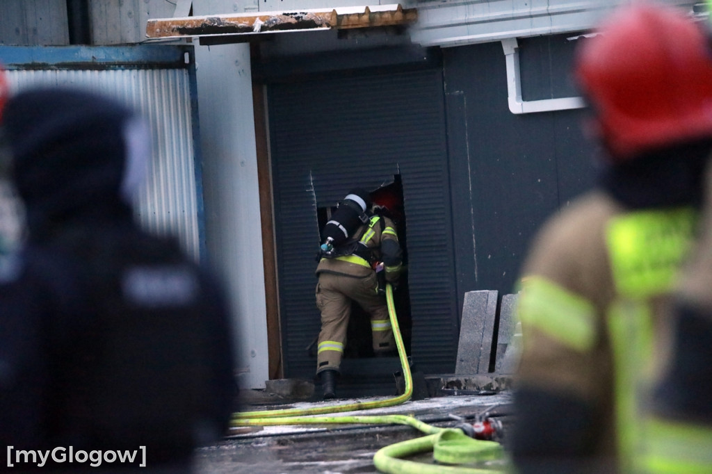 Groźny pożar w Sobczycach pod Głogowem