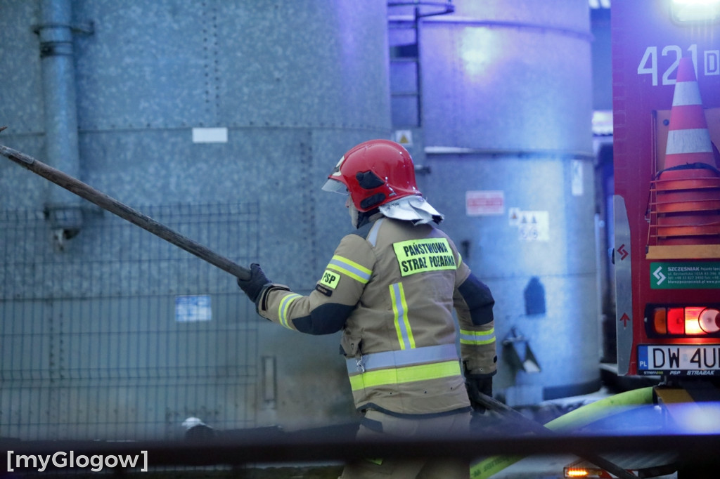 Groźny pożar w Sobczycach pod Głogowem