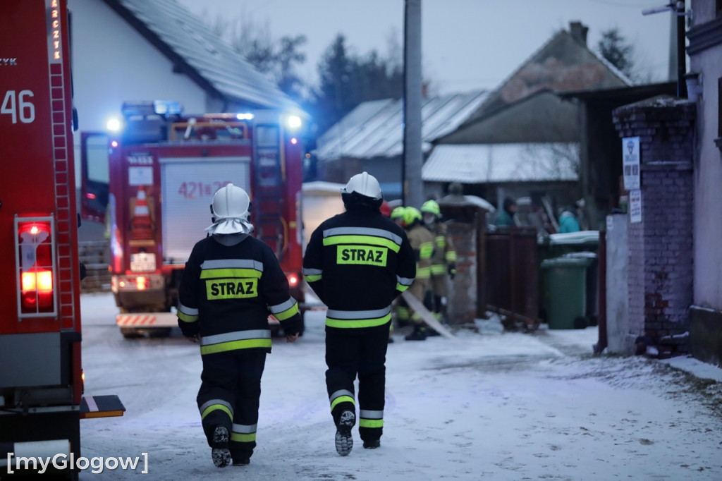 Groźny pożar w Sobczycach pod Głogowem