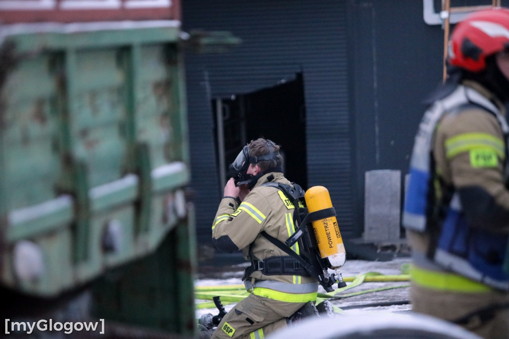 Groźny pożar w Sobczycach pod Głogowem