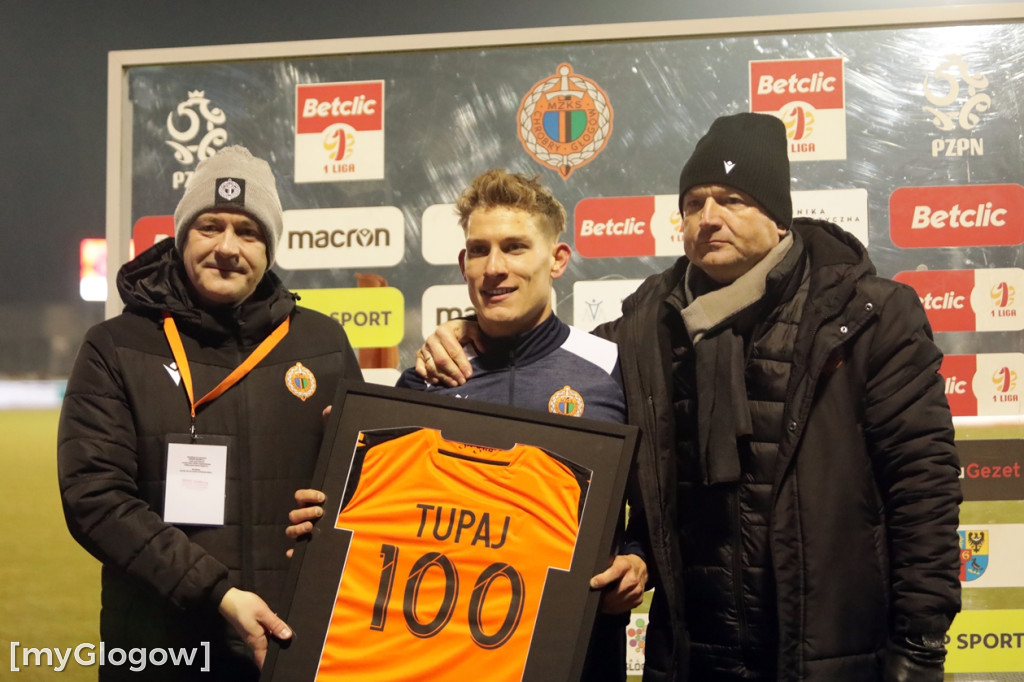 Na początek wiosny Chrobry grał ze Stalą