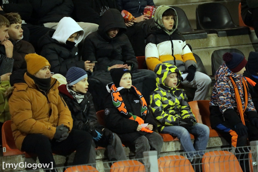 Na początek wiosny Chrobry grał ze Stalą