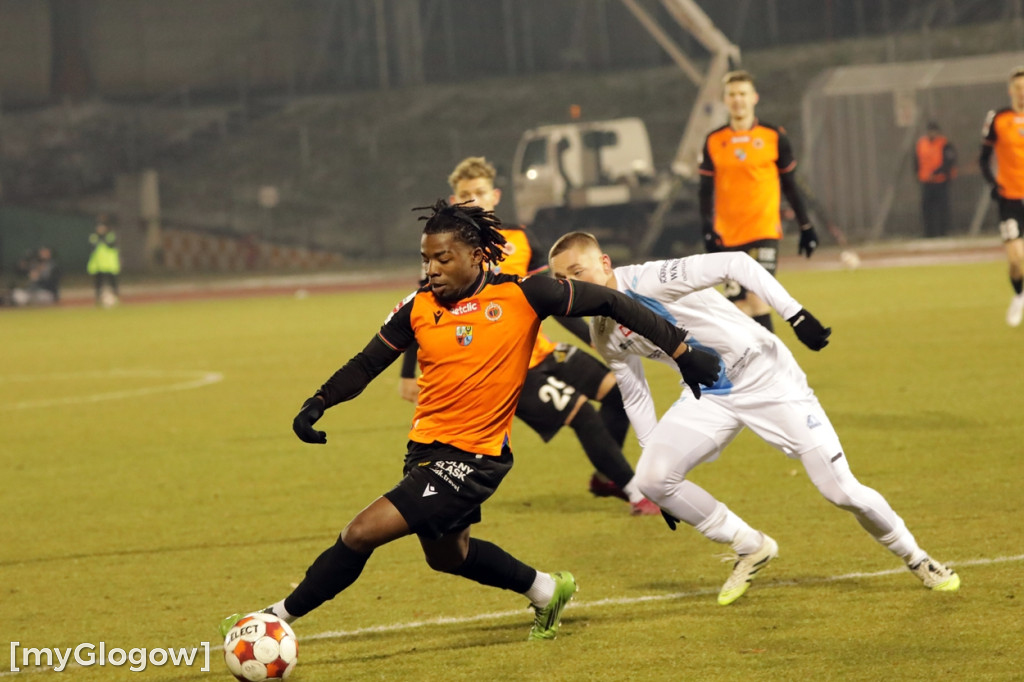 Na początek wiosny Chrobry grał ze Stalą