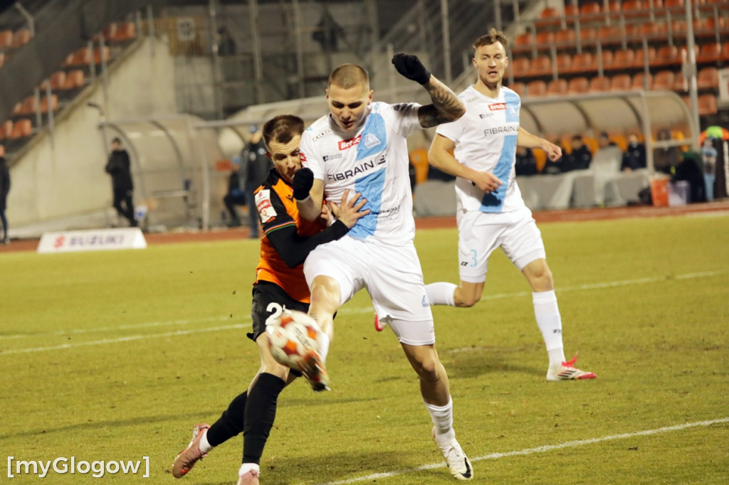 Na początek wiosny Chrobry grał ze Stalą