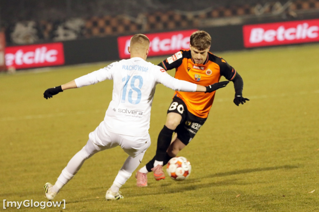 Na początek wiosny Chrobry grał ze Stalą