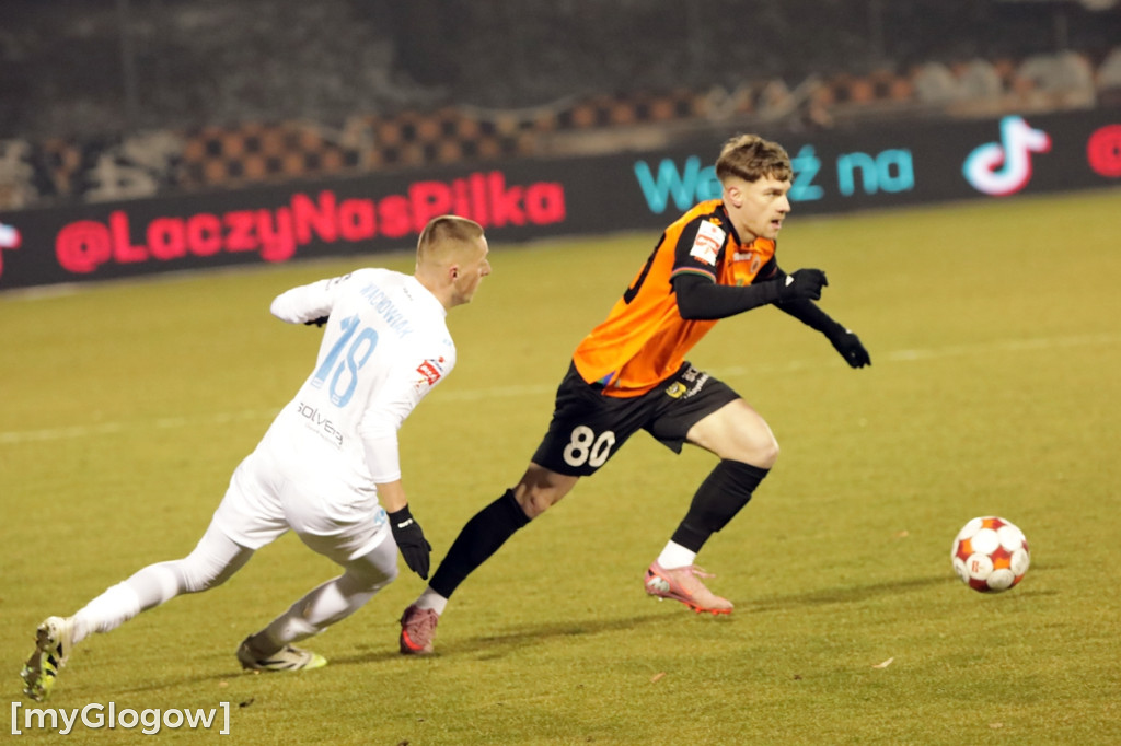 Na początek wiosny Chrobry grał ze Stalą