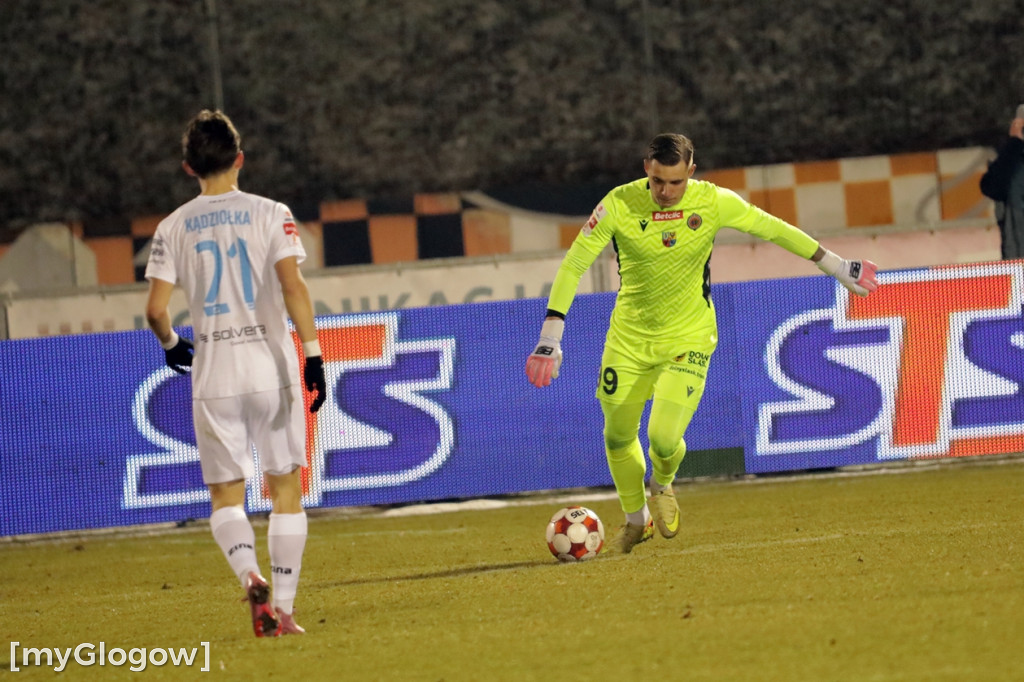 Na początek wiosny Chrobry grał ze Stalą