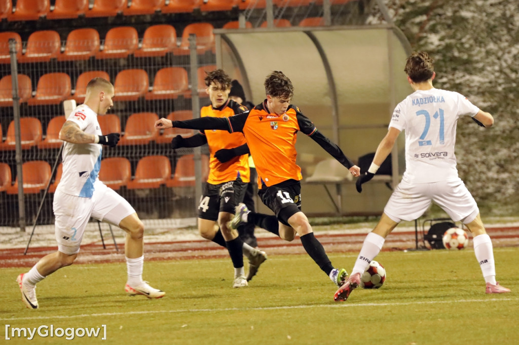 Na początek wiosny Chrobry grał ze Stalą