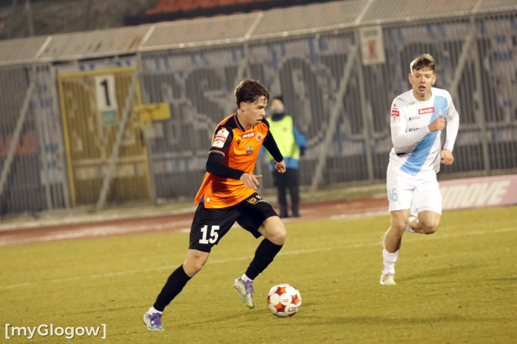 Na początek wiosny Chrobry grał ze Stalą