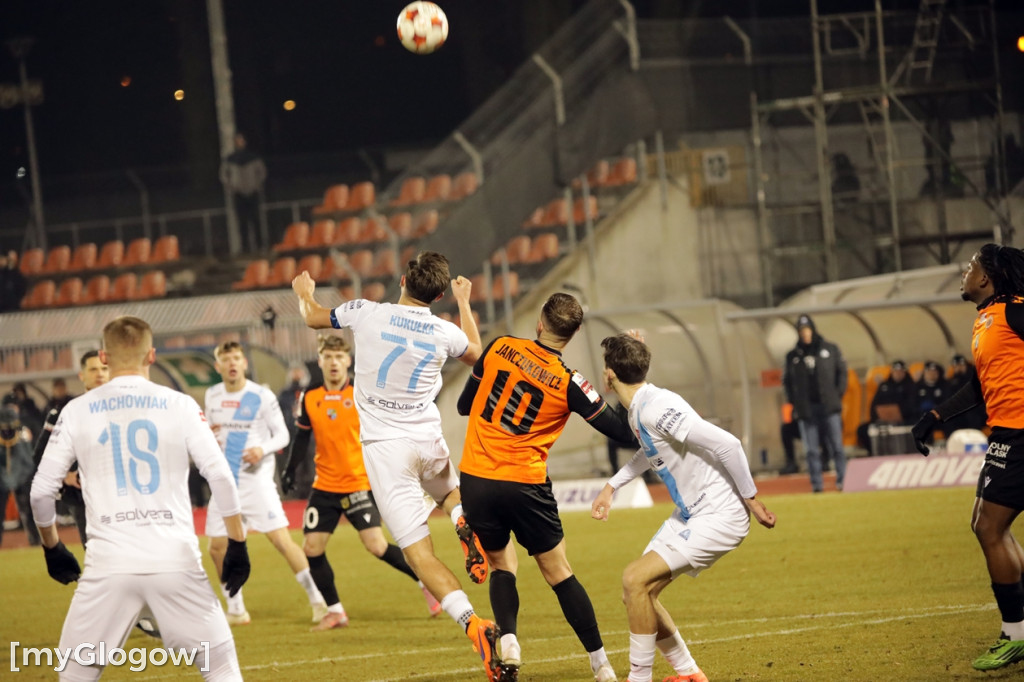 Na początek wiosny Chrobry grał ze Stalą