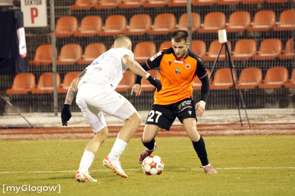 Na początek wiosny Chrobry grał ze Stalą