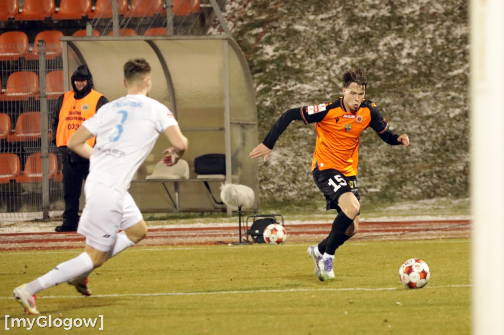 Na początek wiosny Chrobry grał ze Stalą