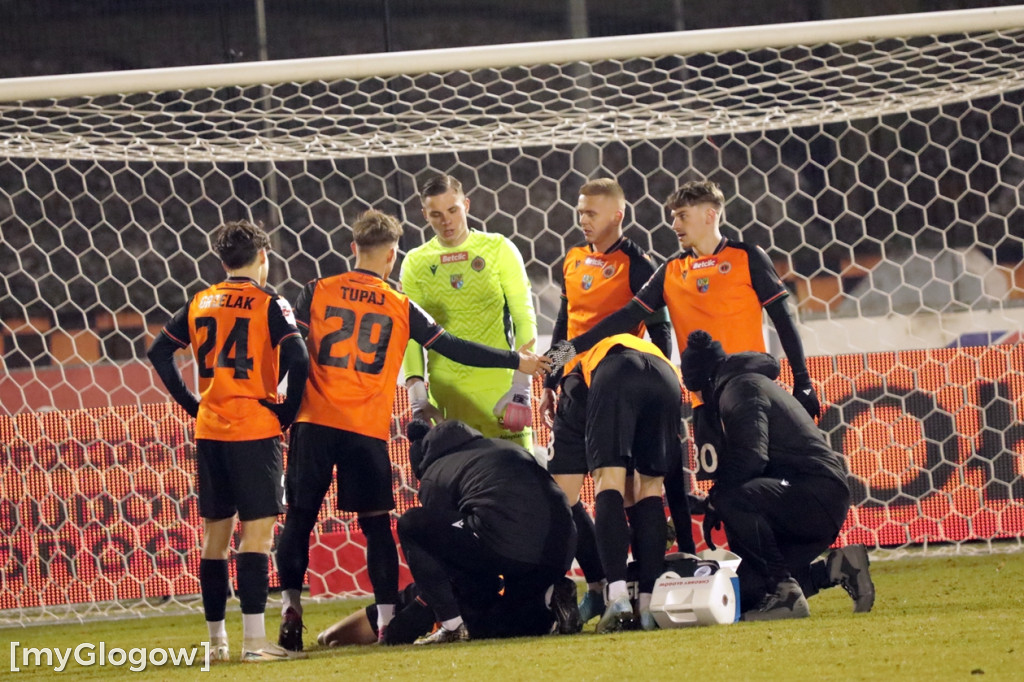 Na początek wiosny Chrobry grał ze Stalą