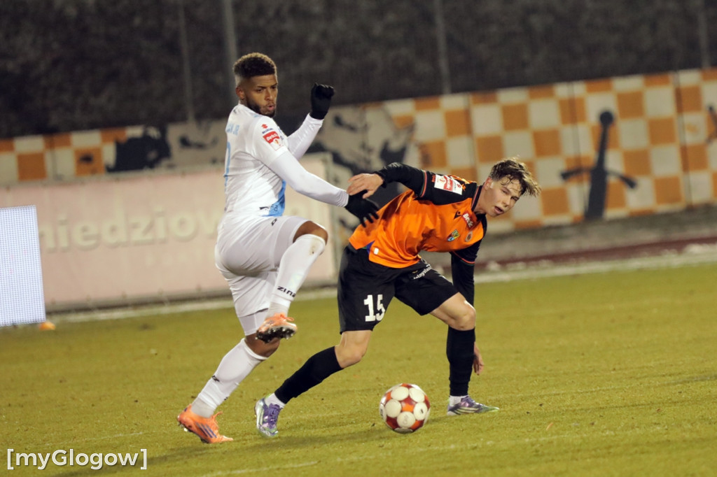 Na początek wiosny Chrobry grał ze Stalą