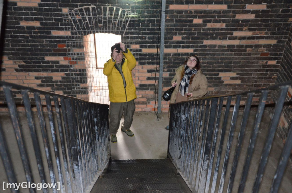 Zima w Twierdzy Głogów - wejście na dwie wieże