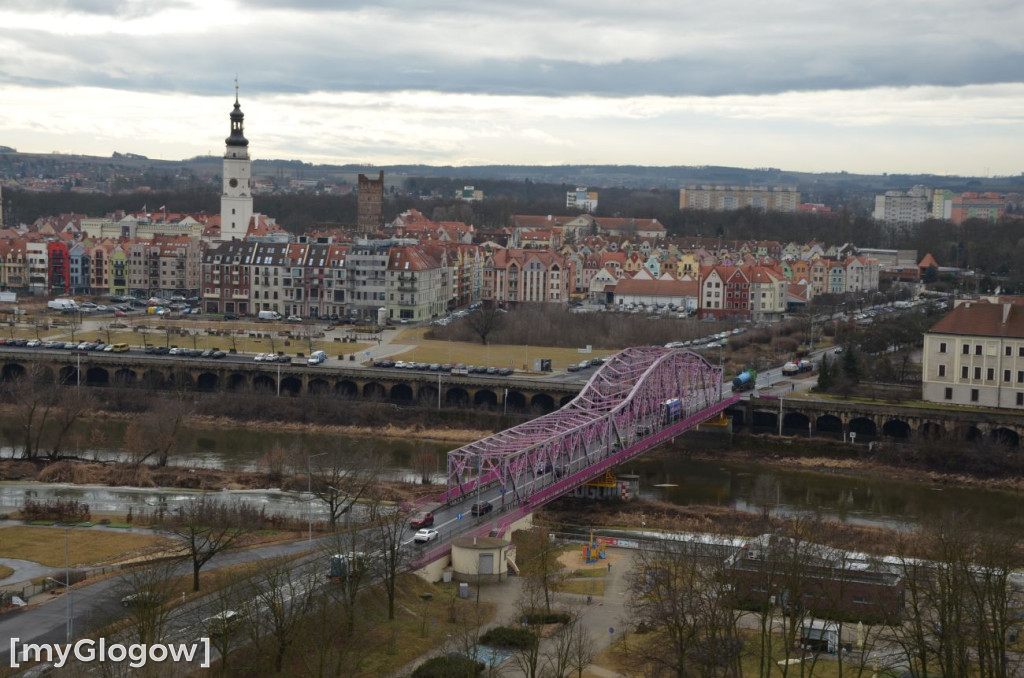 Zima w Twierdzy Głogów - wejście na dwie wieże