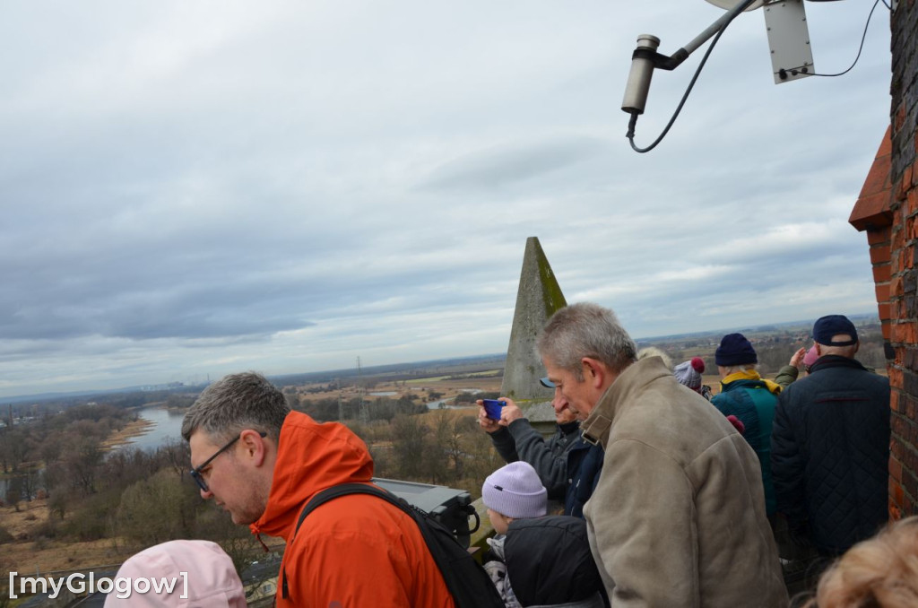 Zima w Twierdzy Głogów - wejście na dwie wieże