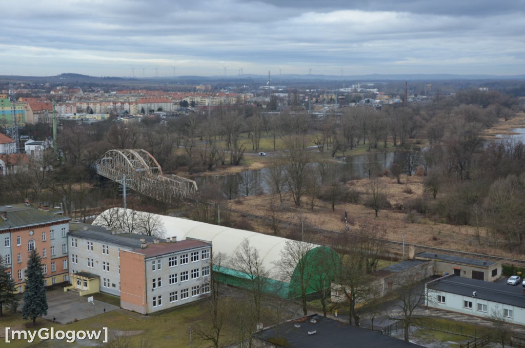 Zima w Twierdzy Głogów - wejście na dwie wieże