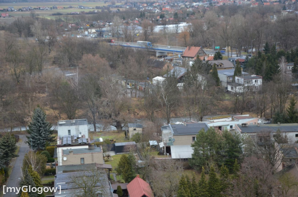 Zima w Twierdzy Głogów - wejście na dwie wieże
