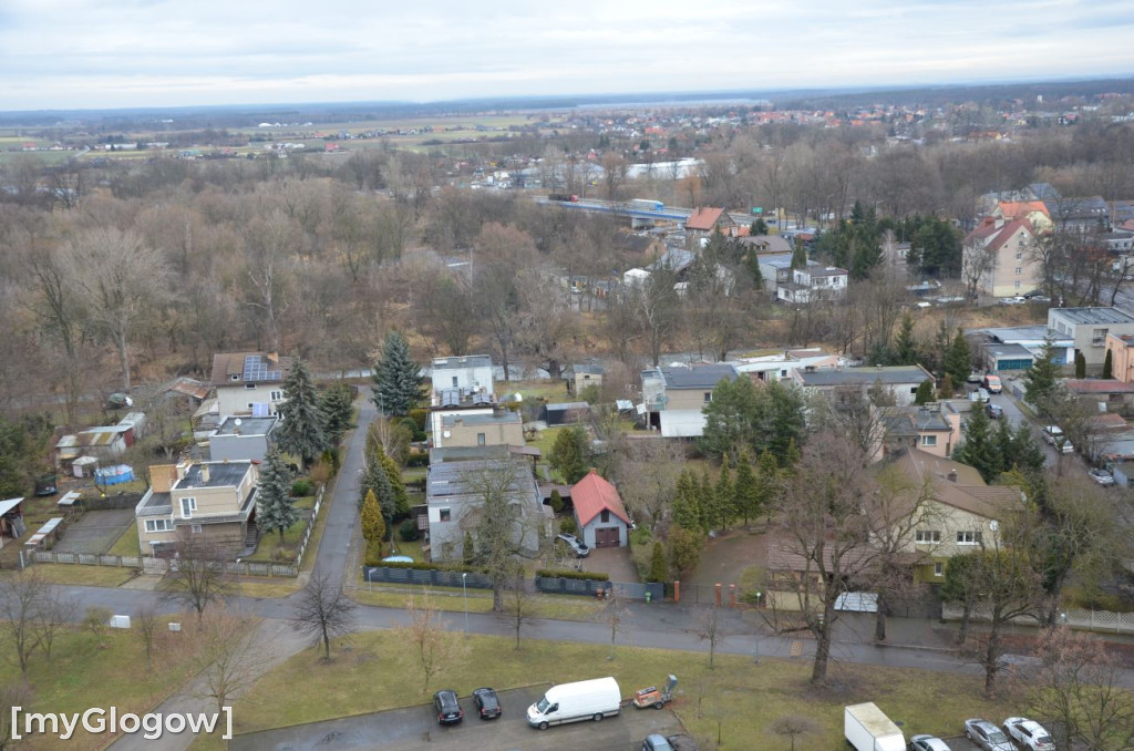 Zima w Twierdzy Głogów - wejście na dwie wieże