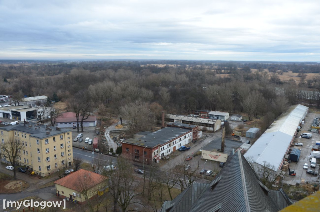 Zima w Twierdzy Głogów - wejście na dwie wieże