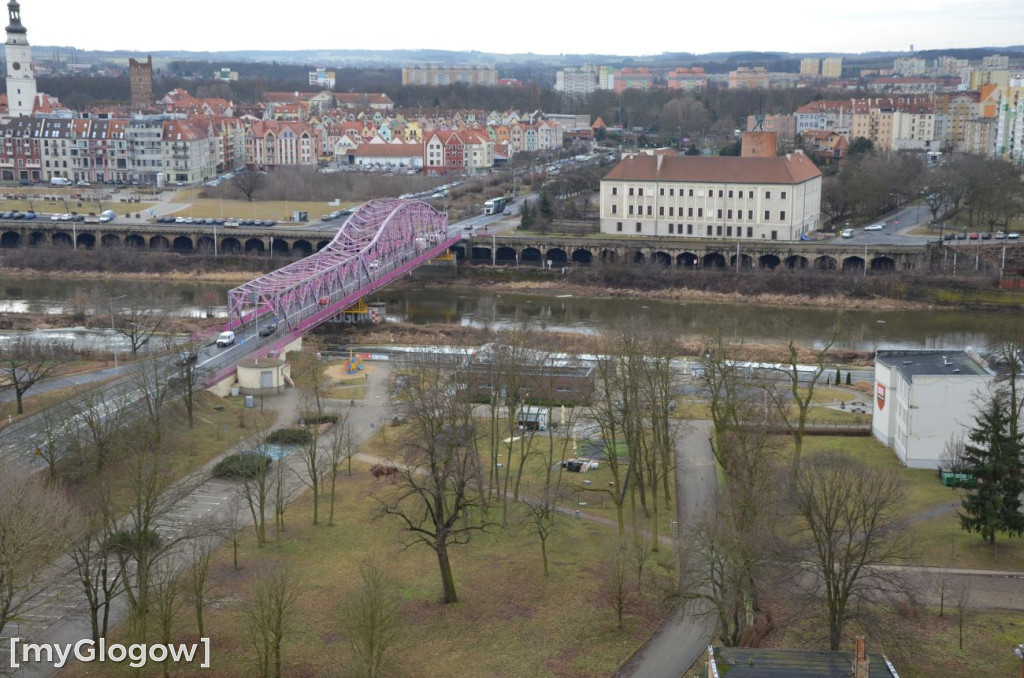Zima w Twierdzy Głogów - wejście na dwie wieże