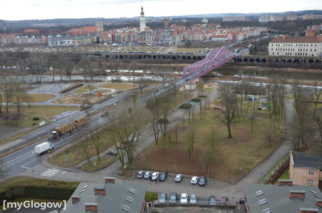 Zima w Twierdzy Głogów - wejście na dwie wieże