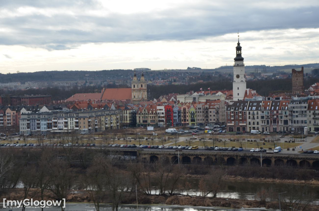 Zima w Twierdzy Głogów - wejście na dwie wieże